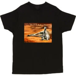 Australia By Hadrian Richards T-Shirt -Tshirt Store hadrian richards australia travel poster tshirt black mens v neck tshirt