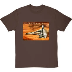 Australia By Hadrian Richards T-Shirt -Tshirt Store hadrian richards australia travel poster tshirt hazelnuttshirt