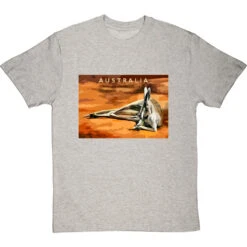 Australia By Hadrian Richards T-Shirt -Tshirt Store hadrian richards australia travel poster tshirt lightoxfordtshirt