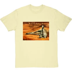 Australia By Hadrian Richards T-Shirt -Tshirt Store hadrian richards australia travel poster tshirt naturaltshirt