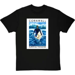 Cornwall: Surfing Paradise By Hadrian Richards T-Shirt