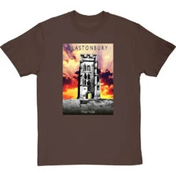 Glastonbury: The Tor By Hadrian Richards T-Shirt -Tshirt Store hadrian richards glastonbury the tor tshirt hazelnuttshirt