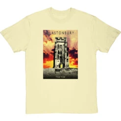 Glastonbury: The Tor By Hadrian Richards T-Shirt -Tshirt Store hadrian richards glastonbury the tor tshirt naturaltshirt