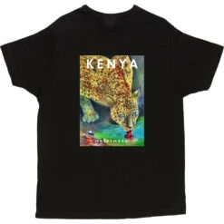 Kenya Masai Mara By Hadrian Richards T-Shirt -Tshirt Store hadrian richards kenya masai mara tshirt black mens v neck tshirt