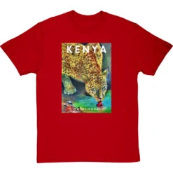 Kenya Masai Mara By Hadrian Richards T-Shirt -Tshirt Store hadrian richards kenya masai mara tshirt redtshirt