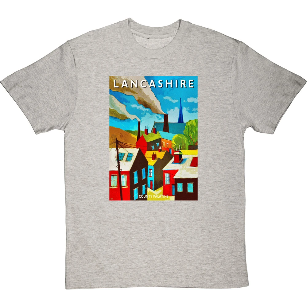 Lancashire: County Palatine By Hadrian Richards T-Shirt 4 Lancashire: County Palatine By Hadrian Richards T-Shirt - Image 4
