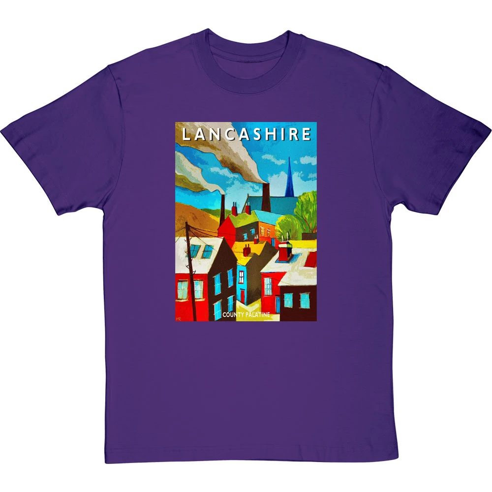 Lancashire: County Palatine By Hadrian Richards T-Shirt 8 Lancashire: County Palatine By Hadrian Richards T-Shirt - Image 8