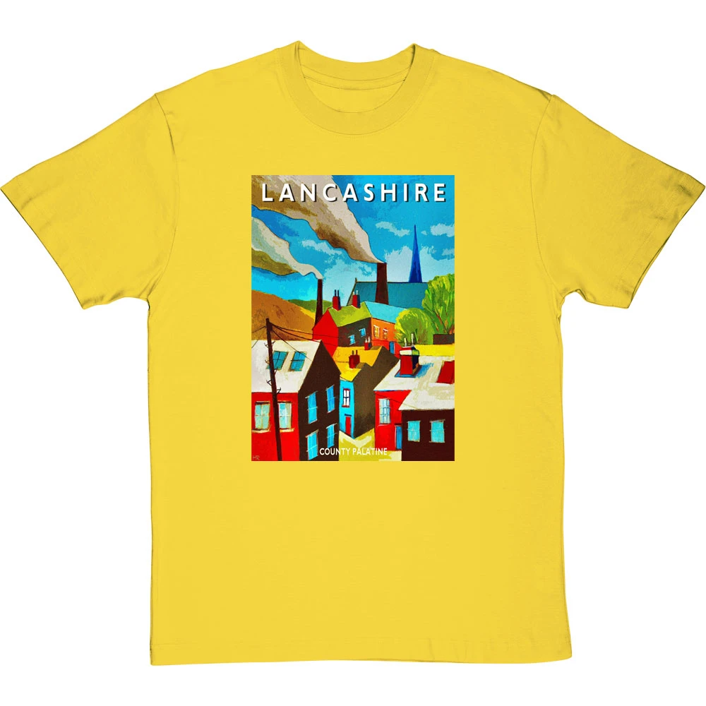 Lancashire: County Palatine By Hadrian Richards T-Shirt 15 Lancashire: County Palatine By Hadrian Richards T-Shirt - Image 15
