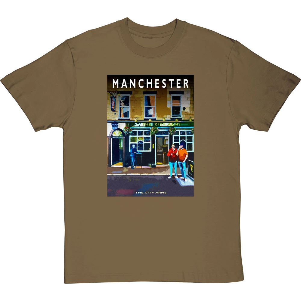 Manchester: The City Arms By Hadrian Richards T-Shirt 11 Manchester: The City Arms By Hadrian Richards T-Shirt - Image 11