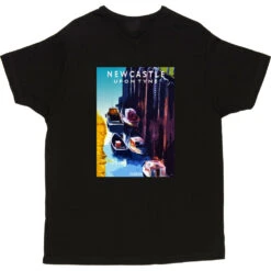 Newcastle Ouseburn By Hadrian Richards T-Shirt 17 Newcastle Ouseburn By Hadrian Richards T-Shirt -Tshirt Store hadrian richards newcastle ouseburn tshirt black mens v neck tshirt