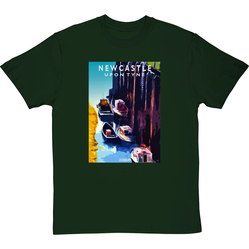 Newcastle Ouseburn By Hadrian Richards T-Shirt 7 Newcastle Ouseburn By Hadrian Richards T-Shirt - Image 7
