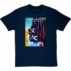 Newcastle Ouseburn By Hadrian Richards T-Shirt 23 Newcastle Ouseburn By Hadrian Richards T-Shirt -Tshirt Store hadrian richards newcastle ouseburn tshirt navybluetshirt