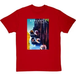 Newcastle Ouseburn By Hadrian Richards T-Shirt 20 Newcastle Ouseburn By Hadrian Richards T-Shirt -Tshirt Store hadrian richards newcastle ouseburn tshirt redtshirt