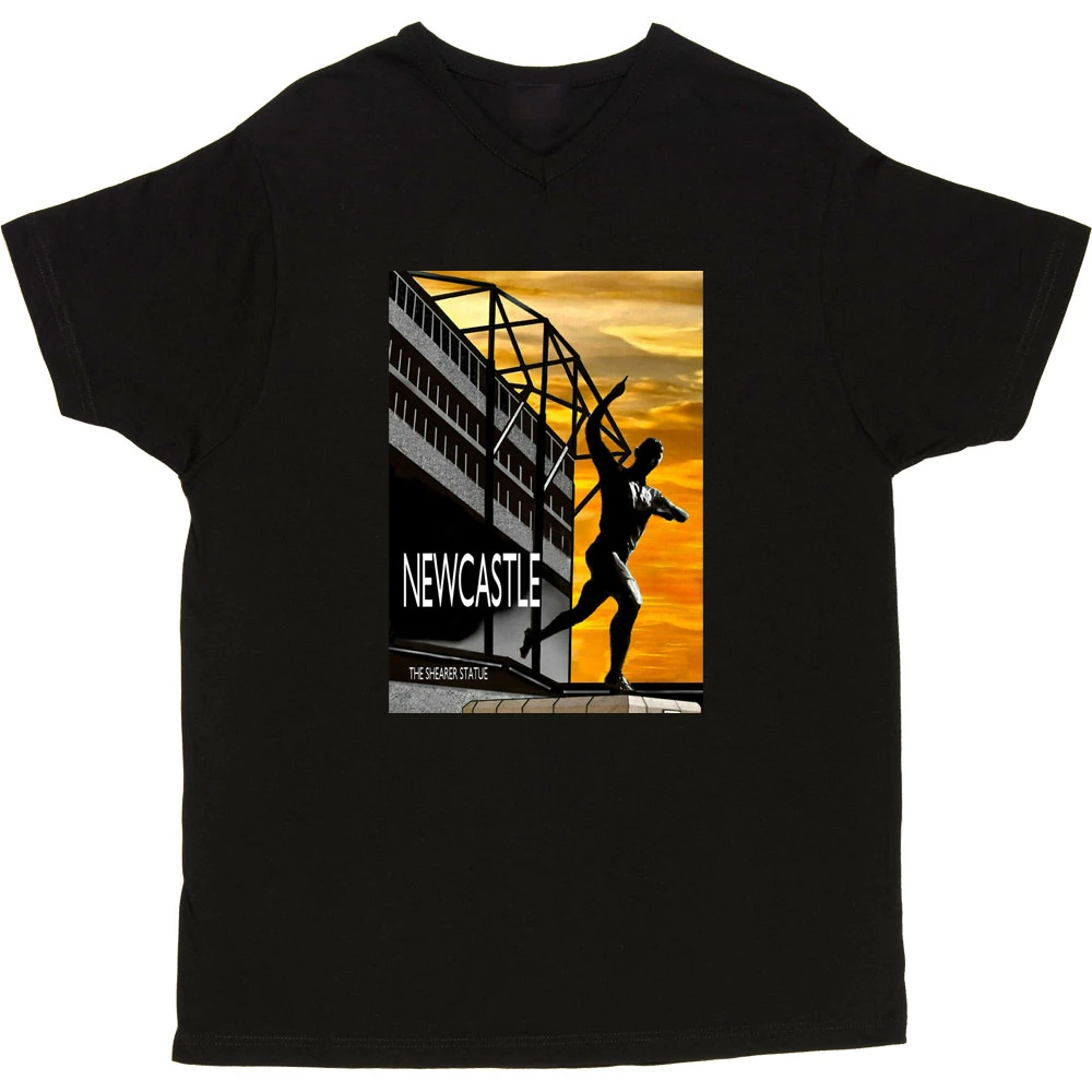 The Shearer Statue By Hadrian Richards T-Shirt 3 The Shearer Statue By Hadrian Richards T-Shirt - Image 3