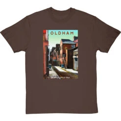 Oldham: If Walls Could Talk By Hadrian Richards T-Shirt -Tshirt Store hadrian richards oldham if walls could talk tshirt hazelnuttshirt