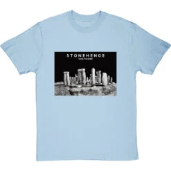 Stonehenge By Hadrian Richards T-Shirt -Tshirt Store hadrian richards stonehenge wiltshire tshirt skybluetshirt