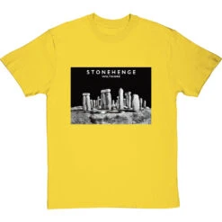 Stonehenge By Hadrian Richards T-Shirt -Tshirt Store hadrian richards stonehenge wiltshire tshirt yellowtshirt