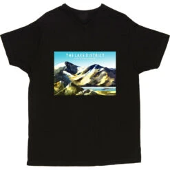 The Lake District By Hadrian Richards T-Shirt 17 The Lake District By Hadrian Richards T-Shirt -Tshirt Store hadrian richards the lake district tshirt black mens v neck tshirt