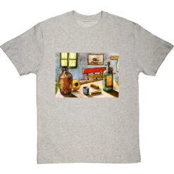 Van Gogh's Trumpet By Hadrian Richards T-Shirt -Tshirt Store hadrian richards van goghs trumpet tshirt lightoxfordtshirt