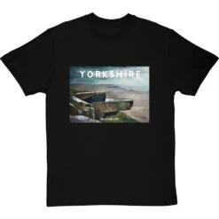 Yorkshire: Millstone Grit By Hadrian Richards T-Shirt -Tshirt Store hadrian richards yorkshire millstone grit tshirt blacktshirt