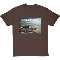 Yorkshire: Millstone Grit By Hadrian Richards T-Shirt -Tshirt Store hadrian richards yorkshire millstone grit tshirt hazelnuttshirt