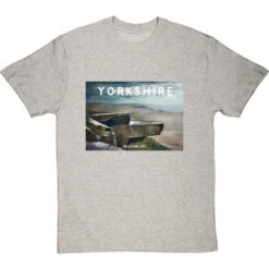 Yorkshire: Millstone Grit By Hadrian Richards T-Shirt -Tshirt Store hadrian richards yorkshire millstone grit tshirt lightoxfordtshirt