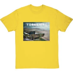 Yorkshire: Millstone Grit By Hadrian Richards T-Shirt -Tshirt Store hadrian richards yorkshire millstone grit tshirt yellowtshirt