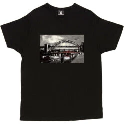 Twilight Tyne By Hadrian Richards T-Shirt -Tshirt Store hadrian twilight tyne tshirt black mens v neck tshirt