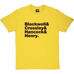 Half Man Half Biscuit Line-Up T-Shirt -Tshirt Store half man half biscuit line up tshirt 1 yellowtshirt