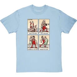 Half Nelson, Full Nelson, Admiral Nelson, Willie Nelson T-Shirt -Tshirt Store half nelson tshirt skybluetshirt