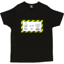 Hands; Face; Waste Of Space T-Shirt -Tshirt Store hands face waste of space tshirt black mens v neck tshirt