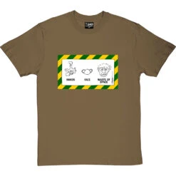 Hands; Face; Waste Of Space T-Shirt -Tshirt Store hands face waste of space tshirt olivetshirt
