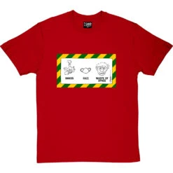 Hands; Face; Waste Of Space T-Shirt -Tshirt Store hands face waste of space tshirt redtshirt