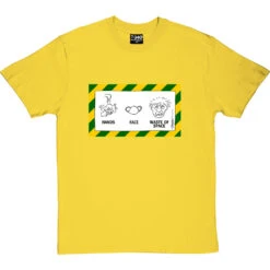 Hands; Face; Waste Of Space T-Shirt -Tshirt Store hands face waste of space tshirt yellowtshirt