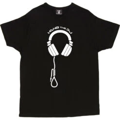 Hang The DJ T-Shirt -Tshirt Store hang the dj tshirt 2 black mens v neck tshirt
