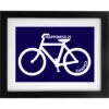 Happiness Is Bicycle Shaped Art Print