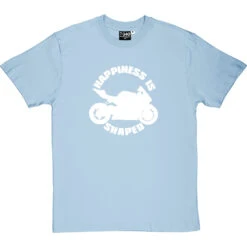 Happiness Is Motorbike Shaped T-Shirt -Tshirt Store happiness is motorbike shaped tshirt 2 skybluetshirt