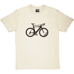 Happiness Is Racing Bike Shaped T-Shirt -Tshirt Store happiness is racing bike shaped tshirt 1 naturaltshirt