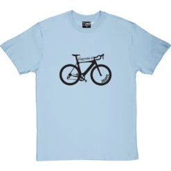 Happiness Is Racing Bike Shaped T-Shirt -Tshirt Store happiness is racing bike shaped tshirt 1 skybluetshirt