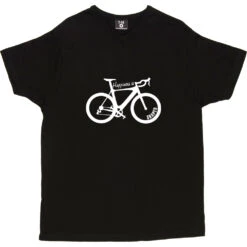 Happiness Is Racing Bike Shaped T-Shirt -Tshirt Store happiness is racing bike shaped tshirt 2 black mens v neck tshirt