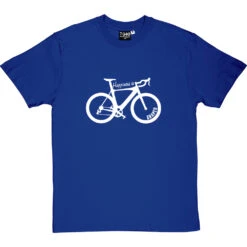 Happiness Is Racing Bike Shaped T-Shirt -Tshirt Store happiness is racing bike shaped tshirt 2 royalbluetshirt