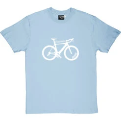 Happiness Is Racing Bike Shaped T-Shirt -Tshirt Store happiness is racing bike shaped tshirt 2 skybluetshirt