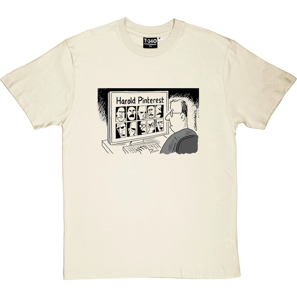 Harold Pinterest T-Shirt 1 Harold Pinterest T-Shirt