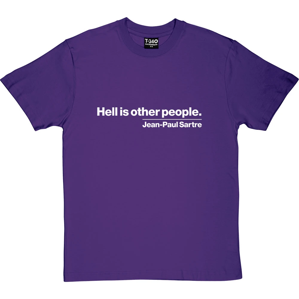 Hell Is Other People T-Shirt 2 Hell Is Other People T-Shirt - Image 2