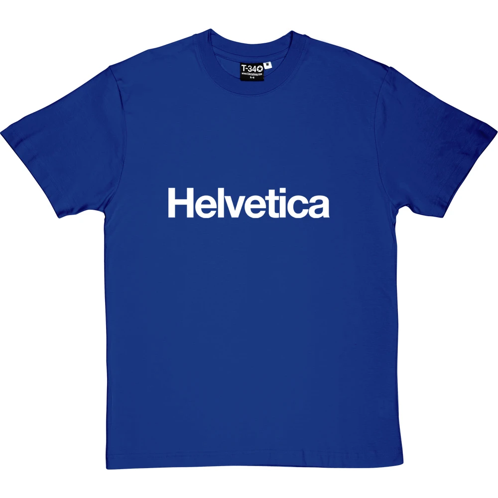 Helvetica T-Shirt 3 Helvetica T-Shirt - Image 3