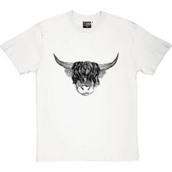 Highland Cattle T-Shirt 23 Highland Cattle T-Shirt -Tshirt Store highland cattle tshirt 1 whitetshirt