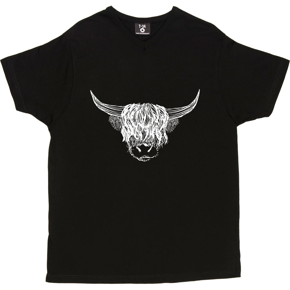 Highland Cattle T-Shirt 3 Highland Cattle T-Shirt - Image 3
