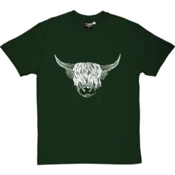 Highland Cattle T-Shirt 38 Highland Cattle T-Shirt -Tshirt Store highland cattle tshirt 2 bottlegreentshirt