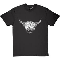 Highland Cattle T-Shirt 32 Highland Cattle T-Shirt -Tshirt Store highland cattle tshirt 2 charcoaltshirt