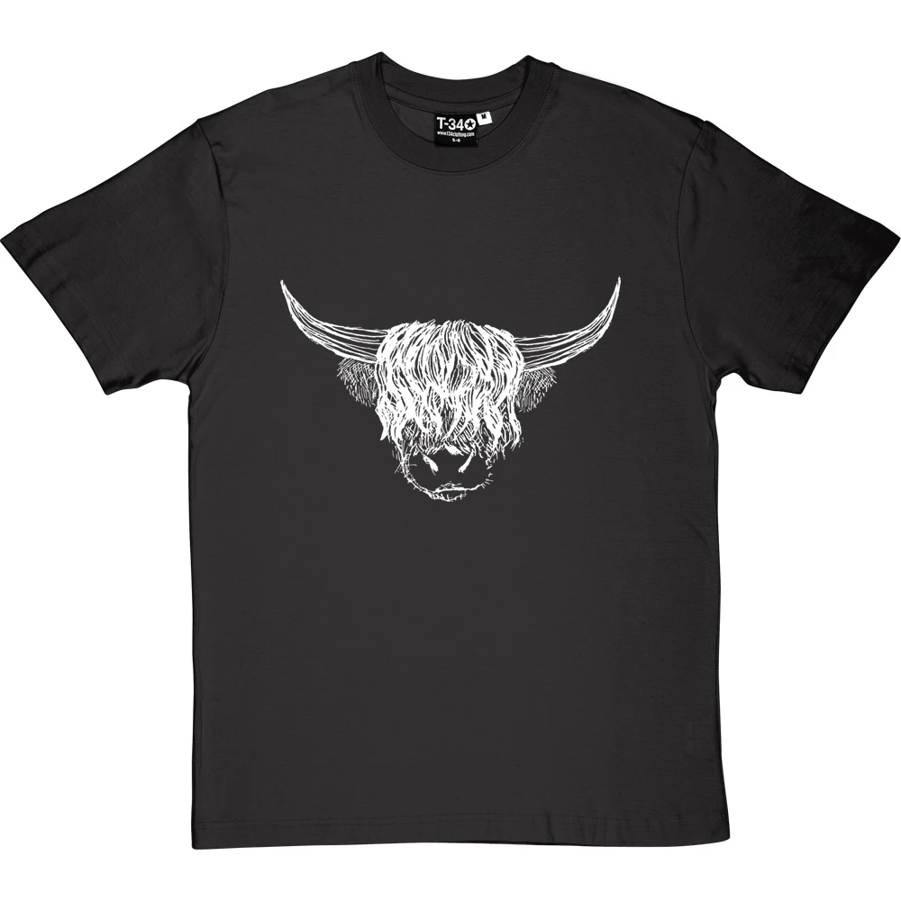 Highland Cattle T-Shirt 13 Highland Cattle T-Shirt - Image 13